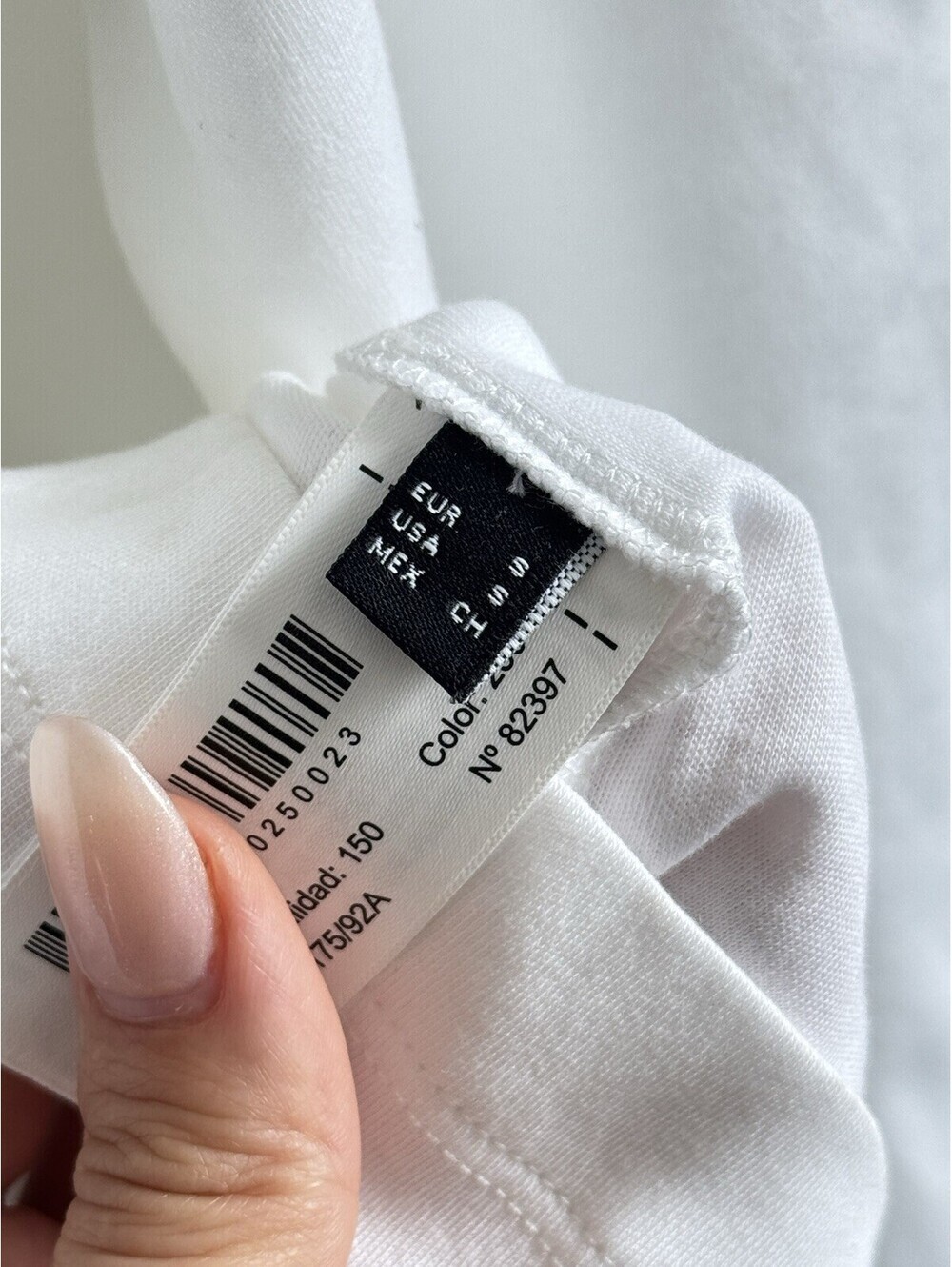 Massimo Dutti Men’s S White Long Sleeve St Barths Graphic T Shirt Made Portugal - Picture 4 of 8